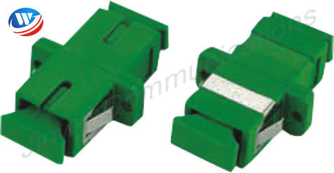 موصلات الألياف البصرية PVC موصلات SC إلى LC Singlemode Simplex Green
